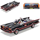 alles-meine.de GmbH Batmobil. Batma. Classic TV Serie 1966 1/24 NJ Croce Modell Auto mit individiuellem Wunschkennzeichen