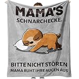 KAAYEE Mama Geschenk, Kuscheldecke Geschenke für Mama zum Geburtstag Valentinstag Muttertag, Geburtstagsgeschenk Ostergeschenke Muttertagsgeschenk für Mutter