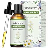 Migcaput Ätherische Öle Kamillenöl 100 ml,100% Reine Natürliche, Aromatherapieöl von Erstklassige Qualität, Duftöle für Diffusor, Luftbefeuchter, Entspannen, Massage, Bad