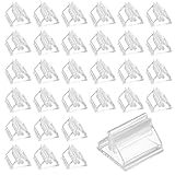 LXUEJIE 40 Stück Kartenständer Kunststoff, Klare...