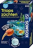 KOSMOS 637231 Fun Science - Triops züchten, Urzeitkrebse hautnah erleben, Starter-Set, Experimentierset für Einsteiger und Kinder ab 8 Jahre, Experimentierkasten