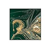 Klarstein Infrarotheizung mit Thermostat, 350W Elektroheizung, Smart Home Bild-Infrarotheizung zur Wandmontage, IR mit IoT/WiFi App-Control, Feuchtraum Heizkörper CO2-Frei, Elektro Wand Heizung 60x60