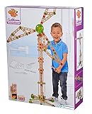 Eichhorn 100039046 - Constructor Windrad - vielseitiges Holzspielzeug 300 Bauteile, 8 verschiedene Konstruktionen, für Kinder ab 6 Jahren, FSC 100% Buchenholz