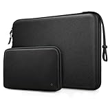 FINPAC Laptop Tasche Hartschalen Schutzhülle für MacBook Pro 14 Zoll 2021, 13' MacBook Air M2 M1 A2337 A1932 A2179, 13' MacBook Pro M2 M1 A2338 A2251 A2289 A2159, stoßfest Hülle mit Zubehör Tasche