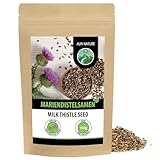 Mariendistelsamen ganz (100g), 100% natürlich und rein, schonend getrocknet, vegan