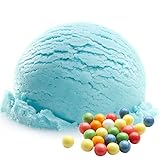 Kaugummi Blau Geschmack 1 Kg Gino Gelati Eispulver für Milcheis Softeispulver Speiseeispulver