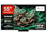 TCL 55C7K 55 Zoll QD-Mini LED-Fernseher, 4K HDR Premium 2600, Smart Google TV mit 144Hz Motion Clarity Pro (Dolby Vision IQ & Atmos, CrystGlow HVA-Panel, Audio von Bang & Olufsen, Game Master)
