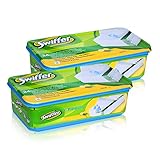 2x Swiffer Wet Wischtücher Nachfüllpackung 24 Tücher