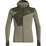 Salewa Puez 2 Dry Hooded Jacket Men, dark olive melange/0910, M