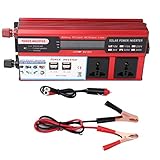 Solarkonverter 750W Auto Wechselrichter mit 4 USB - Werkzeugen und Ausrüstung