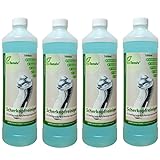 BioTensiv 4L Scherkopfreiniger Nachfüllflüssigkeit für Braun Reinigungs-Kartuschen CCR Series 3 5 7 9