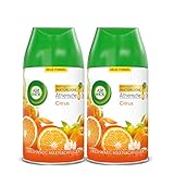 Air Wick Freshmatic Max Raumspray DUO – Nachfüller für den Air Wick Freshmatic Max – Duft: Citrus – 2 x 250 ml Nachfüller Raumduft und Lufterfrischer