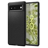 Spigen Liquid Air Hülle Kompatibel mit Google Pixel 6 -Schwarz