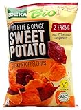 Edeka Bio Sweet Potato Süßkartoffelchips, 10er Pack (10 x...