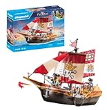 PLAYMOBIL Pirates 71418 Piratenschiff, aufregende Abenteuer...