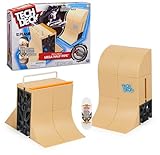 Tech Deck, Danny Way Mega Half Pipe X-Connect Park Creator, anpassbares Rampenset mit besonderem Plan B Fingerboard, Kinderspielzeug für Jungen und Mädchen