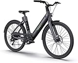 SachsenRAD xBird Urban City-Bike C6F Connect Mit Diebstahlschutz APP | Modernes Design E-Bike Elektrofahrrad mit Integriertes LCD Display und StVZO-zugelassene LED-Leuchten für 150-180CM