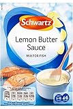 Schwartz Zitronenbutter Soßenmischung für Fisch, 38 g, 2 Stück