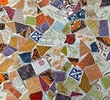 Retrofliesen Fliesenbruch 3kg Buntmix alte Fliesen