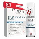 PODERM - Pflegeserum für verfärbte und beanspruchte Nägel - Verbessert das Erscheinungsbild der Nägel - Klärende & pflegende Formel - Hand- & Fußpflege - Einfache Anwendung - Swiss Made