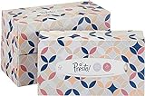 Amazon-Marke: Presto! 3-lagige Papiertaschentücher-Boxen, 90 Tücher,( 90 Stück (12er Pack)