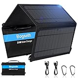 Bogseth 21W Solarpanel Faltbar mit 2 USB Anschluss...