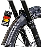 unleazhed M02 | Mountainbike Mudguard | Made in Germany |Festes Vorderrad Schutzblech | Fahrradzubehör für Mountainbikes