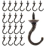 Fippy 20PCS Vintage Schraubenhaken Klein Antike Haken...