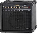 Soundking AK30 Gitarrenverstärker 75 Watt - 3-Band Equalizer - 8' Speaker - Kopfhörerausgang & Pedalanschluss - Idealer Combo Amp für Einsteiger mit Extra robusten Schutzecken