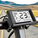 Zeekpowa Ebike Display C961 für BAFANG BBS01B BBS02B BBSHD Motor E-Bike Fahrrad Ebike Computer mit 0-9 PAS UART Protokoll