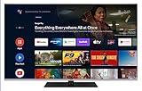 Telefunken Android TV 65 Zoll QLED Fernseher (4K UHD Smart TV, HDR Dolby Vision, Triple-Tuner, Dolby Atmos) QU65AN900M