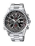 Casio Edifice Herren Massives Edelstahlgehäuse und Edelstahlarmband Uhrenarmband EF-527D-1AVEF