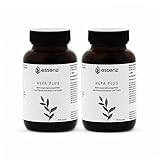 ESSENZ - Hepa Plus 2x60 Kapseln - Hochwertige Leber Kapseln mit Mariendistel Artischocke Löwenzahn. Natürliches Nahrungsergänzungsmittel zur Unterstützung der Lebergesundheit