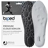 biped Cloud extra weiche Einlegesohlen für Alltag, Sport...