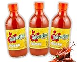 Valentina hot Sauce scharfe Soße - (Pack von 3) je 370ml scharfe chili Sauce Valentina Salsa Picante