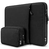 15,6 Zoll Laptoptasche Laptophülle, ZYB Sleeve Wasserdicht Hülle Laptop Tasche 15.6 für 15 Zoll Notebook Lenovo Thinkpad Ideapad HP Acer Dell Surface Laptop, 2023-2019 MacBook PRO 16 M2 M1-Schwarz