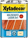 Xyladecor Holzschutz-Lasur 2in1, Universeller Allwetter-Schutz – Der Klassiker, Farblos, 750 ml