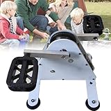 DRYIC 50W/100W Pedalgenerator Fußbetriebene Stromerzeugung, Handkurbelgeneratoren, Notfall-Pedalstromgenerator (50w)