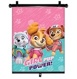 Paw Patrol Girls Auto UV & Sonnenschutz – ausziehbares Rollo, Schattenspender, 1 STK.