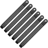 3 Paare Snowboard Binding Straps - Snowboard Fußgelenkgurte Ersatz - Bindung für Leiter - Ersatz Inlineskate Riemen,Schwarz
