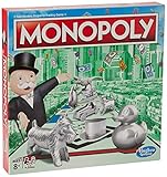 Hasbro C1009302 Monopoly Classic, klassisches Brettspiel für die ganze Familie für 2 bis 6 Spieler, für Kinder ab 8 Jahren (englische Sprachausgabe)