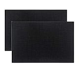 Tebery 2 Stück Bar Service Mat, 45x30cm Silikon Trocknend...