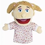 LOMTRATS Familie Handpuppen für Kinder, beinhaltet Opa, Oma, Papa, Mama, Tochter, Sohn mit beweglichen offenen Mund, perfekt für Storytelling, Unterricht, Vorschule, Geburtstagsgeschenke,1 Pcs