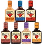 Bull's Eye Barbecue Grill Saucen Probier-Set 7 verschiedene Sorten je 300ml