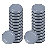 tao Pipe 24 Stück Möbelgleiter, 19mm PTFE Teflon Quadrat Selbstklebende Möbelschieber, Teflongleiter Selbstklebend für Schwere Möbel(Runde)