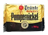 Westfälischer Pumpernickel / Schwarzbrot PRÜNTE MARKEN PUMPERNICKEL (125 g / 250 g / 500 g) GRÖSSE FREI WÄHLBAR (500 Gramm)