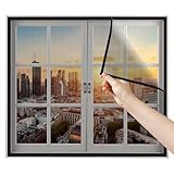 Insektenschutz Fenster Gewebe Innen 160x190cm Schwarz Insektenschutzrollo Fenster Fliegengitter SchiebetüR Fliegengitter Dachfenster mit Rahmen