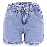Fahrradhose für Damen, Shorts, Jungen, abgeschnittener Anlass, Boyfriend-Fahrrad, klein, blau, M