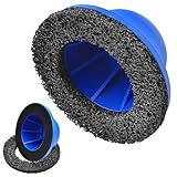 Radnabenschleifer, Kugelkopfschleifer, Radnabenschleifer Auto, Wheel Hub Grinder Topfschleifer, Radnabe Bürste Reinigen Set mit 150mm Schleifrad für 1/2' Schlagschrauber
