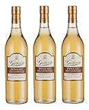 3x 0,7l - Francois Giboin - Pineau Blanc - Pineau des Charentes A.O.P. - Frankreich - Likörwein